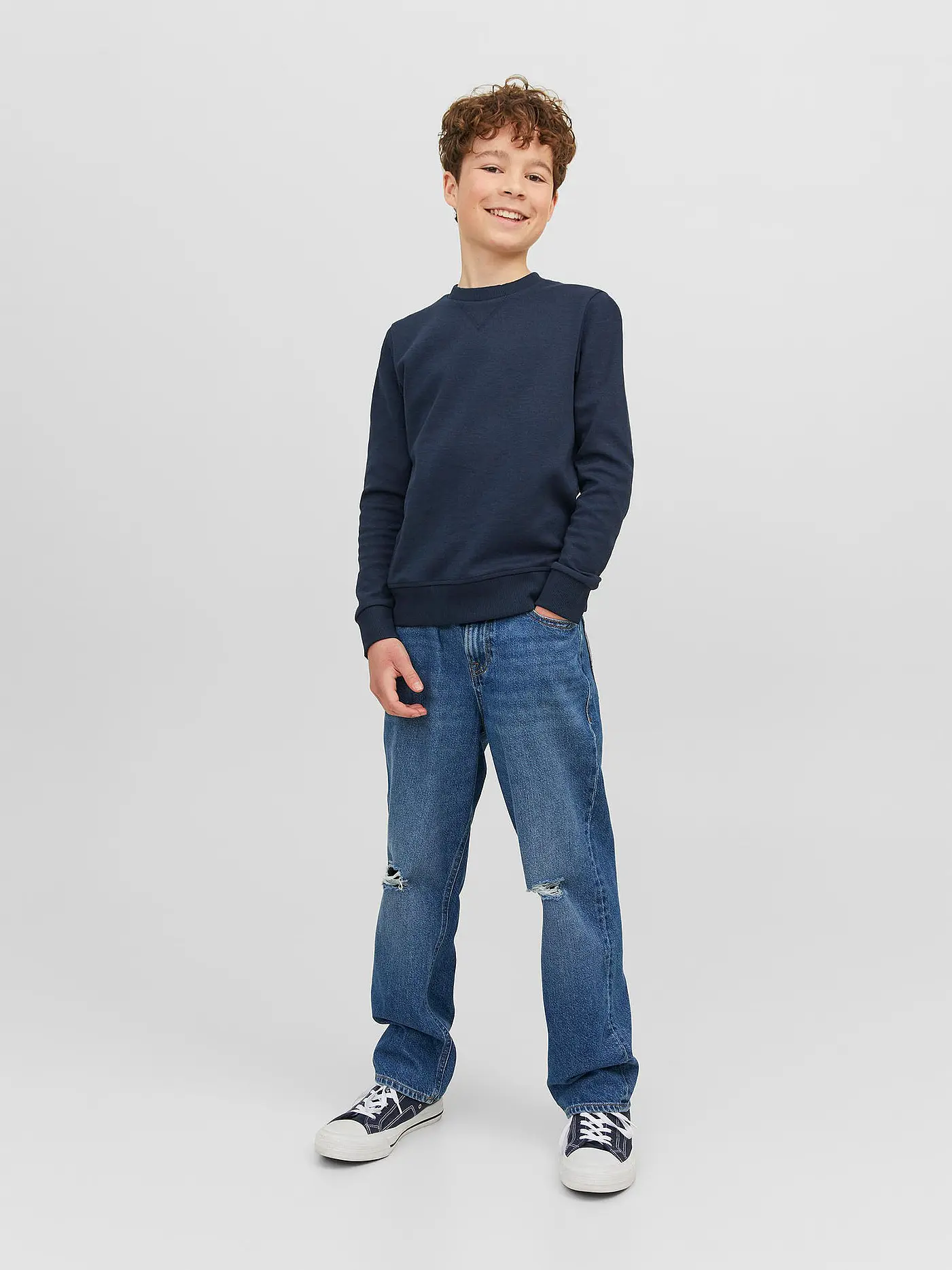 JACK & JONES | Jungen Jeans Regular Fit JJICHRIS JJORIGINAL | 